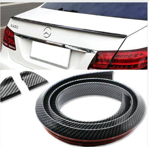 картинка Лип-спойлер с заглушками универсальный карбон "Carbon" магазин  StreetTuning 