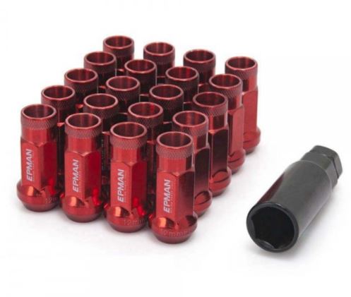 картинка Колесные гайки Epman JDM V48 12x1.25 красные магазин  StreetTuning 