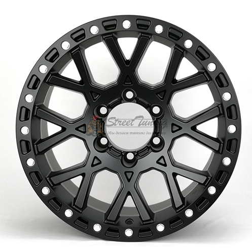 картинка Диски Venom Wheels K2 R17 J9 ET0 6X114,3 black matt магазин  StreetTuning 
