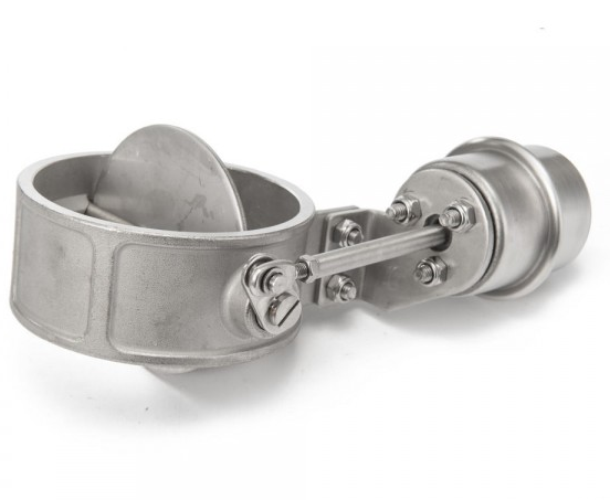 картинка Комплект вакуумной заслонки для регулировке громкости выхлопа 89мм (открытая) магазин  StreetTuning 