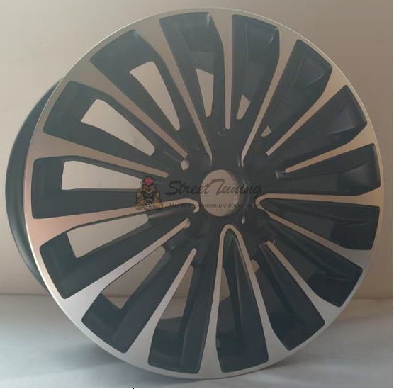 картинка Диски Hyundai OEM Style R15 6.5J ET35 4X114.3 Black+Silver магазин  StreetTuning 