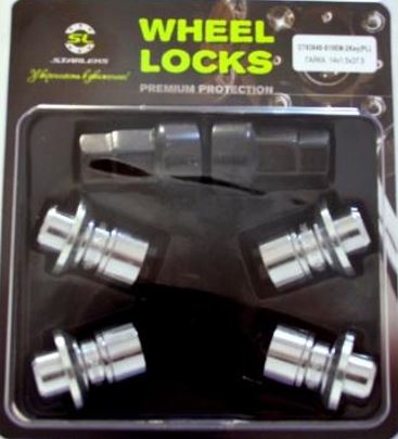 картинка Комплект секретных гаек 14x1.5, 42.5 мм, пресс-шайба. - C763848-S10EM-2Key магазин  StreetTuning 