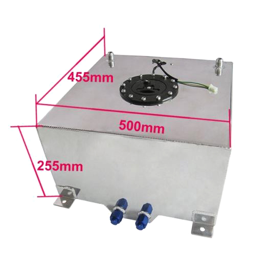 картинка Топливный бак с фишкой под датчик 60 литров магазин  StreetTuning 