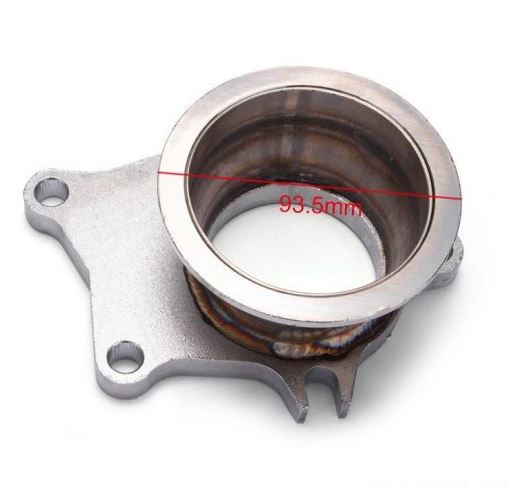 картинка Фланец переходной T04E T3/T4 T3 .63A/R 5 Болтов  to 3" V-Band магазин  StreetTuning 