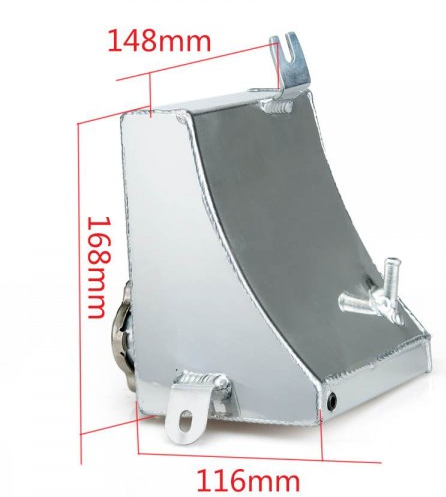 картинка Универсальный бачок охлаждающей жидкости для Nissan Silvia S13-15, 180SX. магазин  StreetTuning 