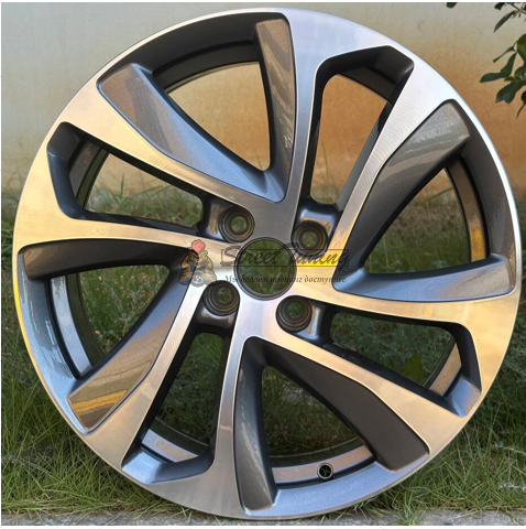 картинка Диски OEM VAG Style R17 6.5J ET37.5 4X100 Gray+Silver магазин  StreetTuning 