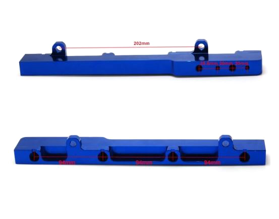картинка Топливная рейка для Honda с двигателем K20 серии магазин  StreetTuning 