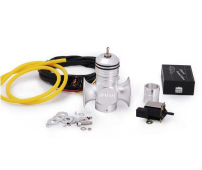 картинка Перепускной клапан (Blow-Off) для Дизельного мотора, двойной выход, серебряный магазин  StreetTuning 