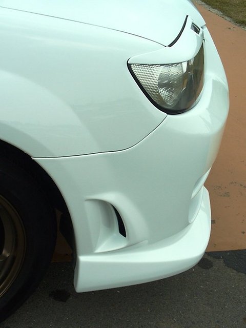 картинка Реснички на фары для Subaru Forester SG рестайл магазин  StreetTuning 