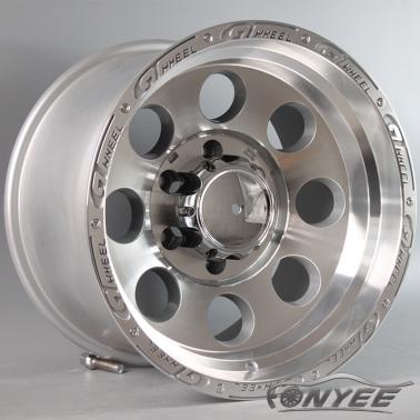 картинка Новые диски GT Wheel R15 6X139,7 ET-44 J10 серебряные магазин  StreetTuning 