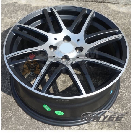 картинка Новые диски для Smart R17 4X100 ET43 J7 серебро + черный мат магазин  StreetTuning 