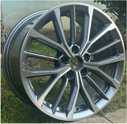 картинка Диски OEM VAG Style R17 7J ET41.4 5X108 Gray+Silver магазин  StreetTuning 