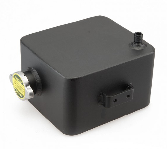 картинка Универсальный бачок охлаждающей жидкости на 2 л черный матовый магазин  StreetTuning 