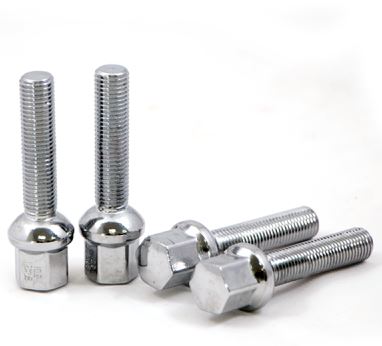 картинка Колесный болт Starleks M14x1.5 высота 60 мм, сфера, ключ 17 мм магазин  StreetTuning 