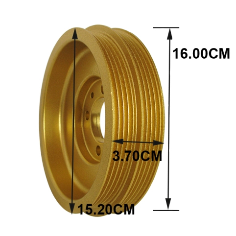 картинка Облегченный шкив для Mitsubishi EVO 1-2-3  , золотой магазин  StreetTuning 