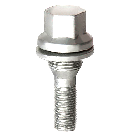 картинка Колесный болт Starleks M12x1.25 пресс-шайба, длина 20 мм,ключ 19 мм, дакромет магазин  StreetTuning 