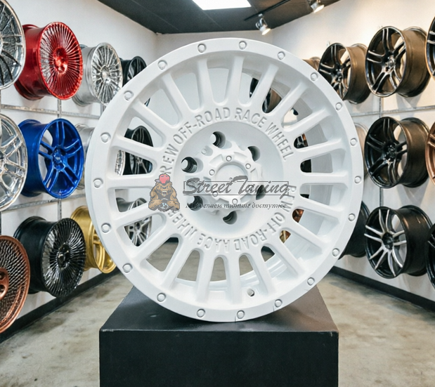 картинка Диски Black Rhino JT218 R16 J8,5 ET0 6X139,7 White магазин  StreetTuning 