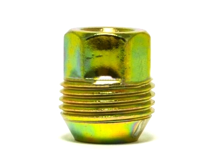 картинка Гайка M12X1.5,конус,высота 27 мм, кл 21 мм,открытая с внешней резьбой магазин  StreetTuning 