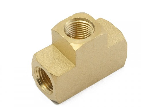 картинка Адаптер тройник 1/8 NPT мама х3 латунь магазин  StreetTuning 
