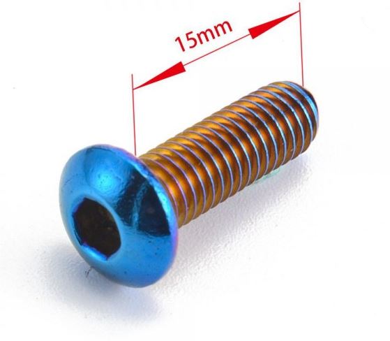картинка Декоративные болтики для руля, цвет неохром магазин  StreetTuning 
