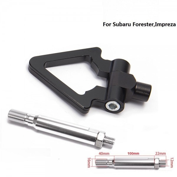 картинка Буксировочный крюк "Стрелка" для Subaru Forester/Impreza, черный магазин  StreetTuning 