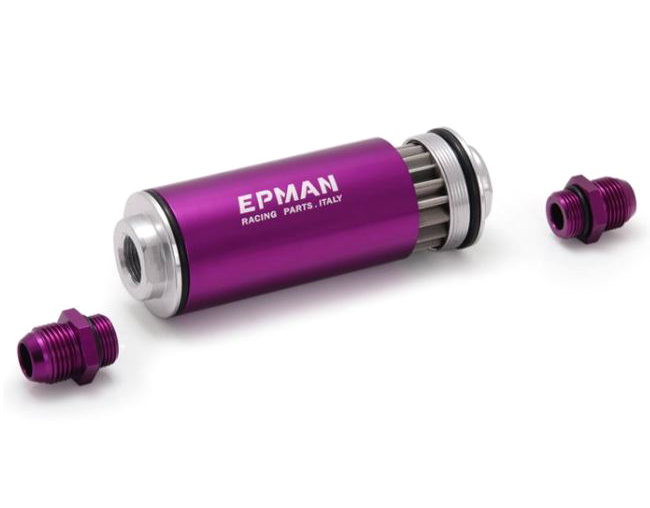 картинка Топливный фильтр первичной очистки EPMAN,  AN10  фиолетовый магазин  StreetTuning 