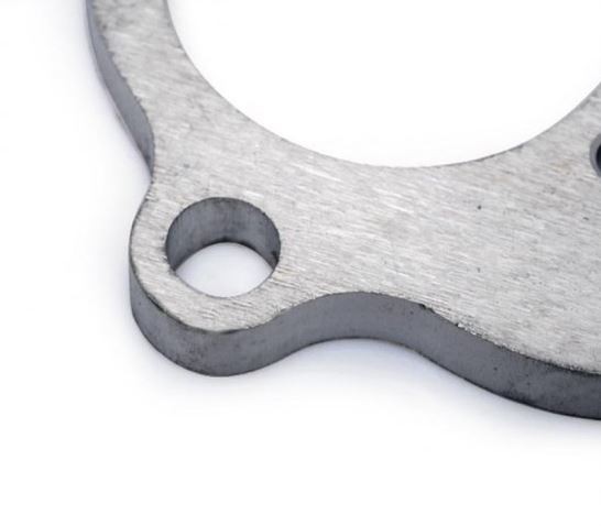 картинка Фланец под турбину T25 T210 GT30 GT32 с двойным выходным отверстием магазин  StreetTuning 