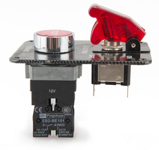 картинка Панель запуска ДВС с тумблером №2 магазин  StreetTuning 