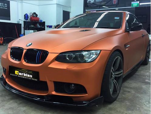 картинка Матовый хром Carbins USA коричневый (1.52м х 18м) магазин  StreetTuning 