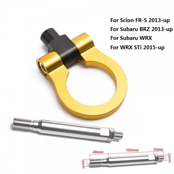 картинка Буксировочное кольцо для Subaru WRX, золотое магазин  StreetTuning 