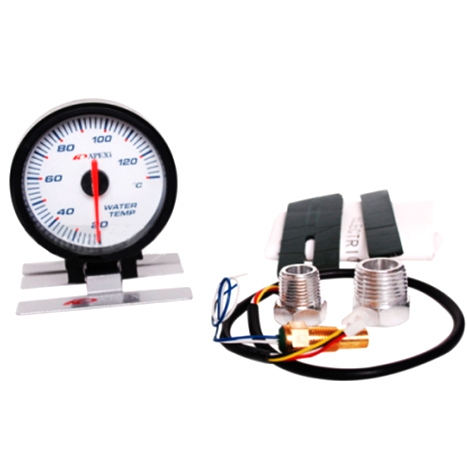 картинка Датчик температуры охлаждающей жидкости Apexi Style, белое табло магазин  StreetTuning 