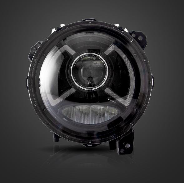 картинка Передние фары для JEEP WRANGLER 2018-по н.в магазин  StreetTuning 