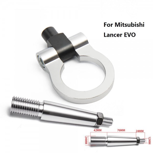 картинка Буксировочное кольцо для Mitsubishi Lancer EVO, серебряное магазин  StreetTuning 