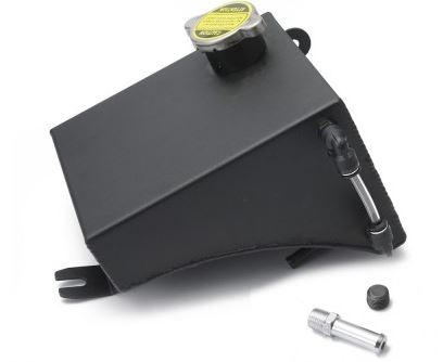 картинка Бачок расширительный Nissan Silvia S13-15 алюминий, черный магазин  StreetTuning 