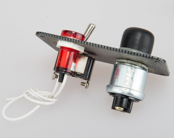 картинка Панель запуска (зажигания) ДВС 1 кнопка старта, 1 тумблер магазин  StreetTuning 