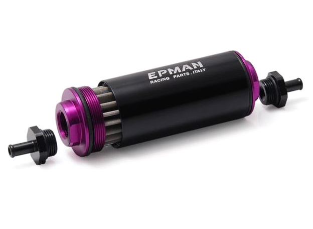 картинка Топливный фильтр первичной очистки EPMAN, под шланг 8.6MM , черный магазин  StreetTuning 