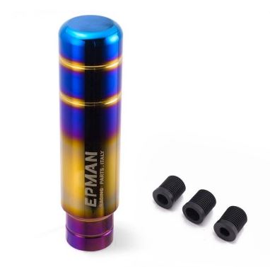 картинка Универсальная ручка КПП Epman 130 мм неохром + золото магазин  StreetTuning 