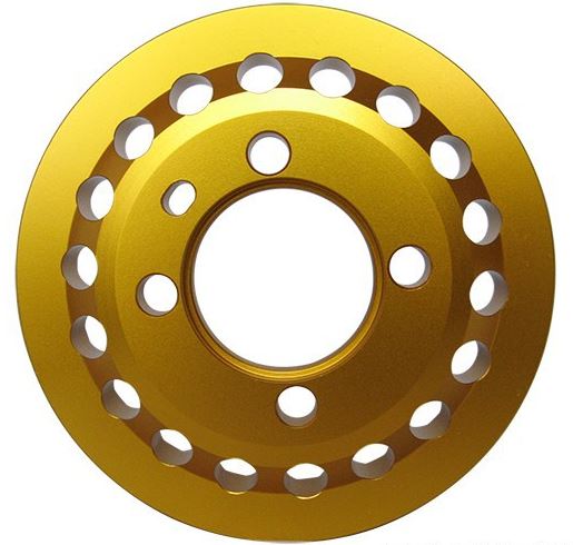 картинка Облегченный шкив для Mitsubishi EVO 7-8-9  , золотой магазин  StreetTuning 