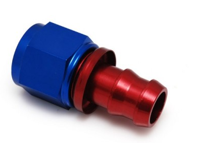 картинка Фитинг AN4 0 гр - резьба-хомут (12 мм) магазин  StreetTuning 