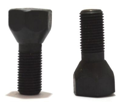 картинка Болт Starleks М12х1,25, высота 23 мм,конус, ключ 19мм, черный (C19B23BC) магазин  StreetTuning 