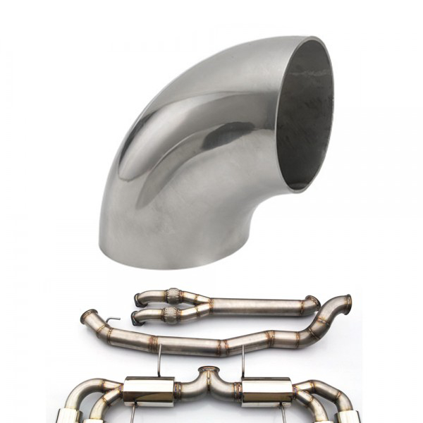 картинка Отвод (фланец) для приварки, 90 гр, 45 мм, толщина 1.5 мм (китай) магазин  StreetTuning 