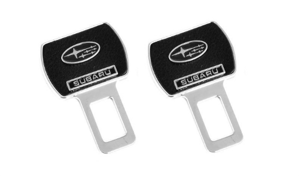 картинка Заглушка в ремень Subaru цвет черный (пара) магазин  StreetTuning 