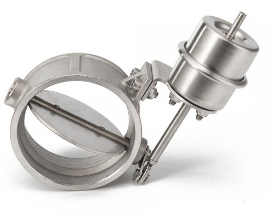 картинка Комплект вакуумной заслонки для регулировке громкости выхлопа 76мм (открытая) магазин  StreetTuning 