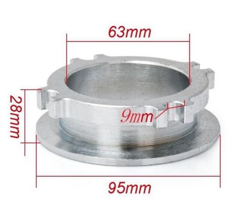 картинка Фланец переходной Garrett T3 2.5" 4 Болта - 3" V Band магазин  StreetTuning 