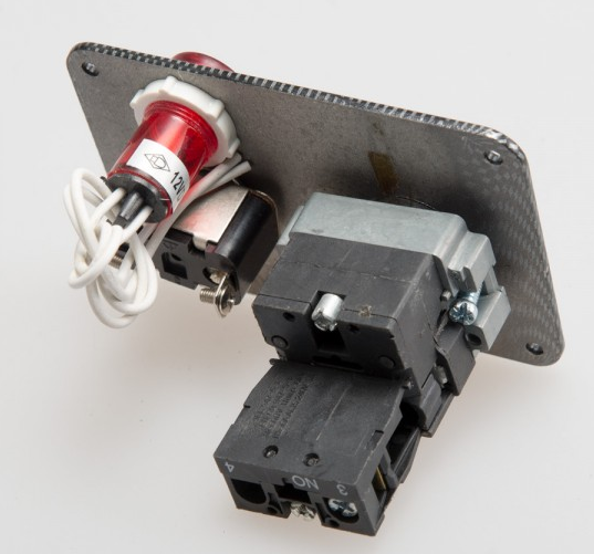 картинка Панель запуска (зажигания) ДВС 1 кнопка старта, 1 тумблер магазин  StreetTuning 