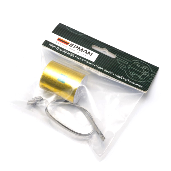 картинка Термолента для впуска Epman до 450гр, золотая (50мм*5м рулон) магазин  StreetTuning 