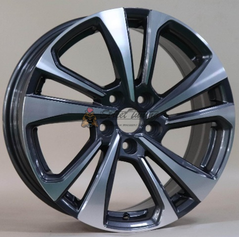 картинка Диски VAG OEM Style  R17 7J ET48.5 5X110 Black+Silver магазин  StreetTuning 