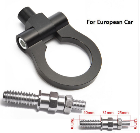 картинка Буксировочное кольцо Epman для европейских авто, черное магазин  StreetTuning 