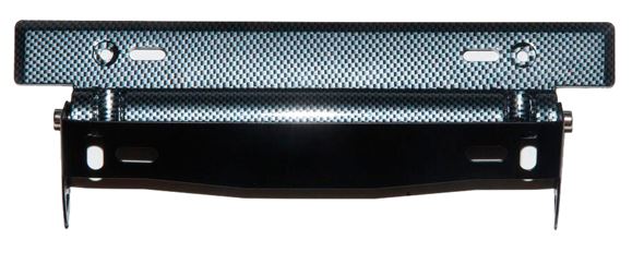 картинка Номерная рамка под углом (2D карбон) магазин  StreetTuning 