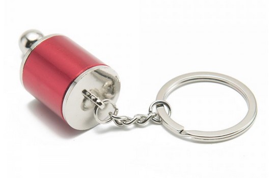 картинка Брелок коробка КПП, цвет красный магазин  StreetTuning 